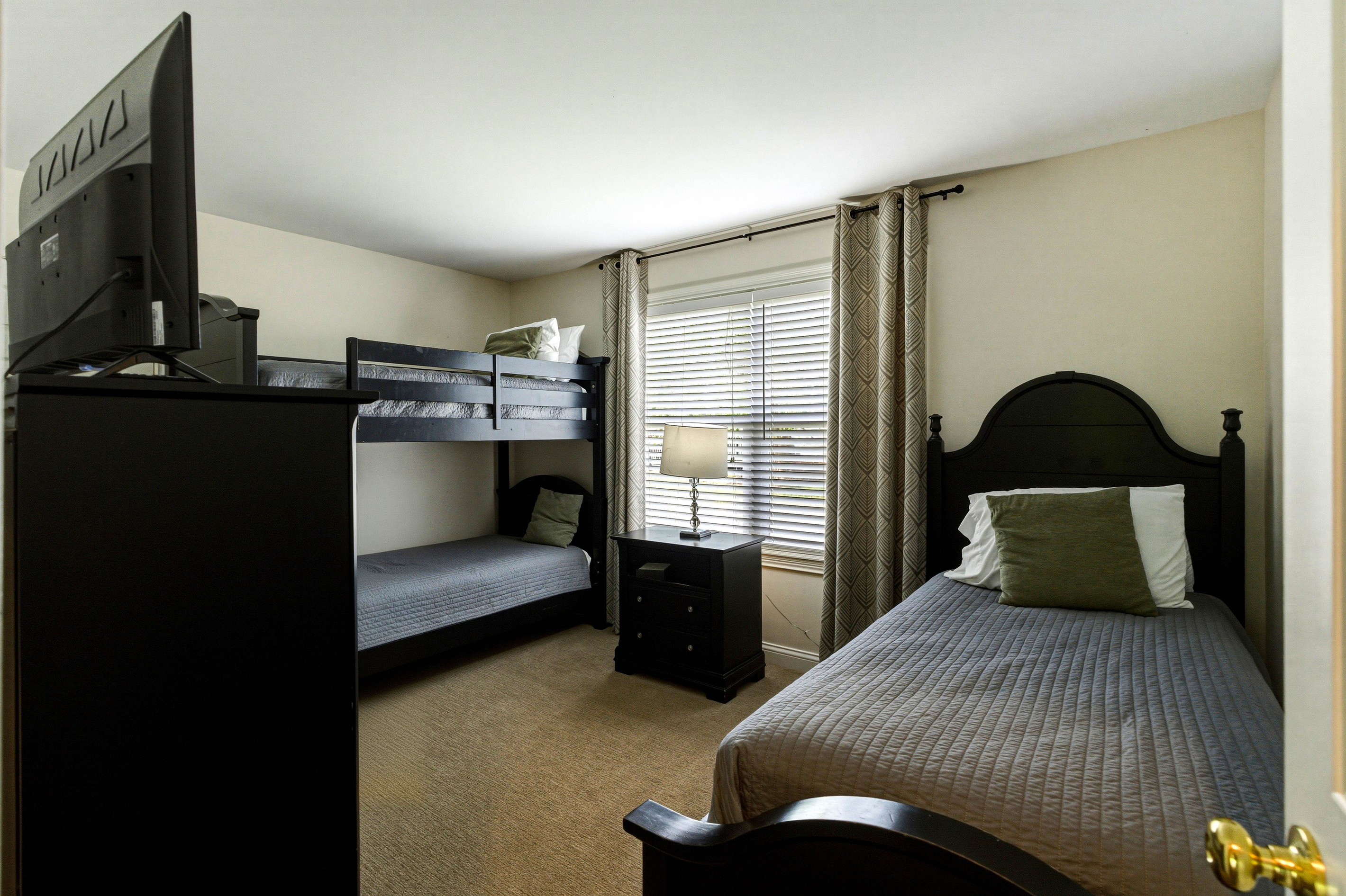 First floor bedroom with bunks