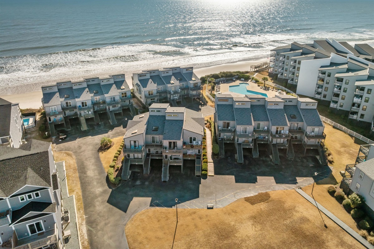 Easy beach days and pool time for everyone, all within a short walk from the home