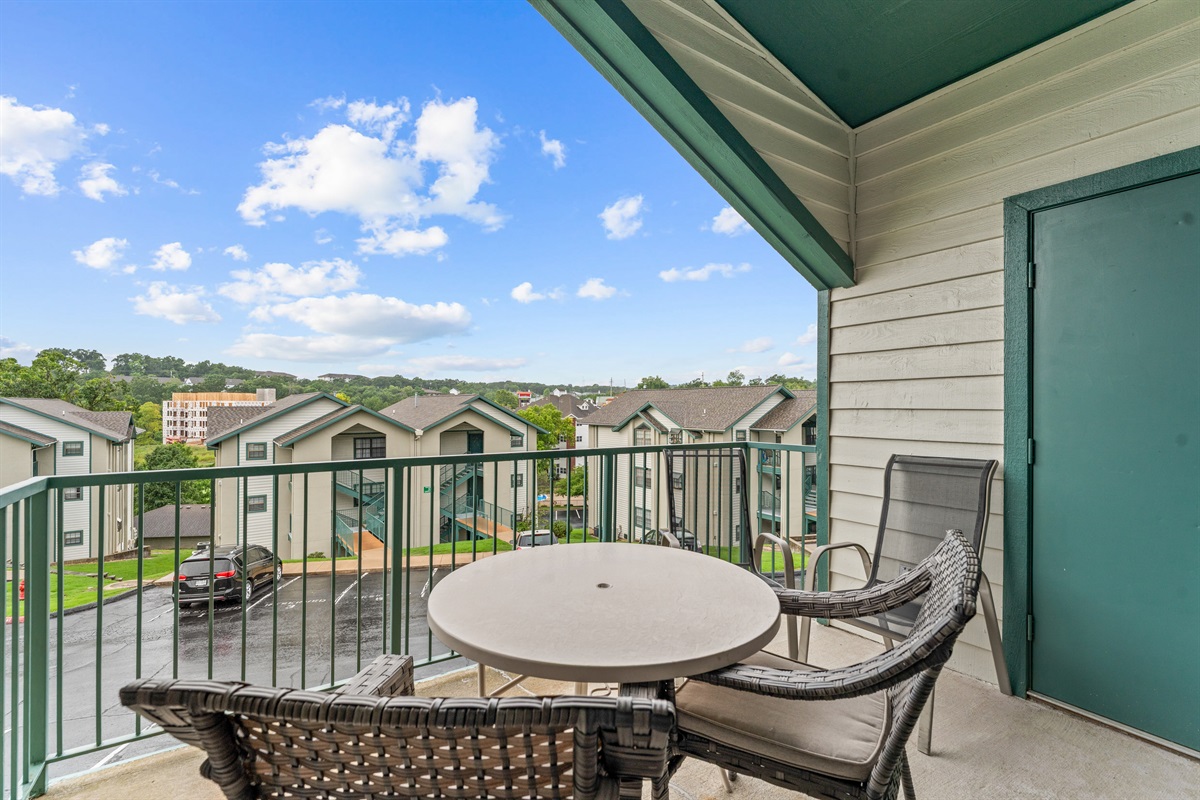 Sip coffee or wind down in the evening on your private balcony overlooking the peaceful Thousand Hills setting.