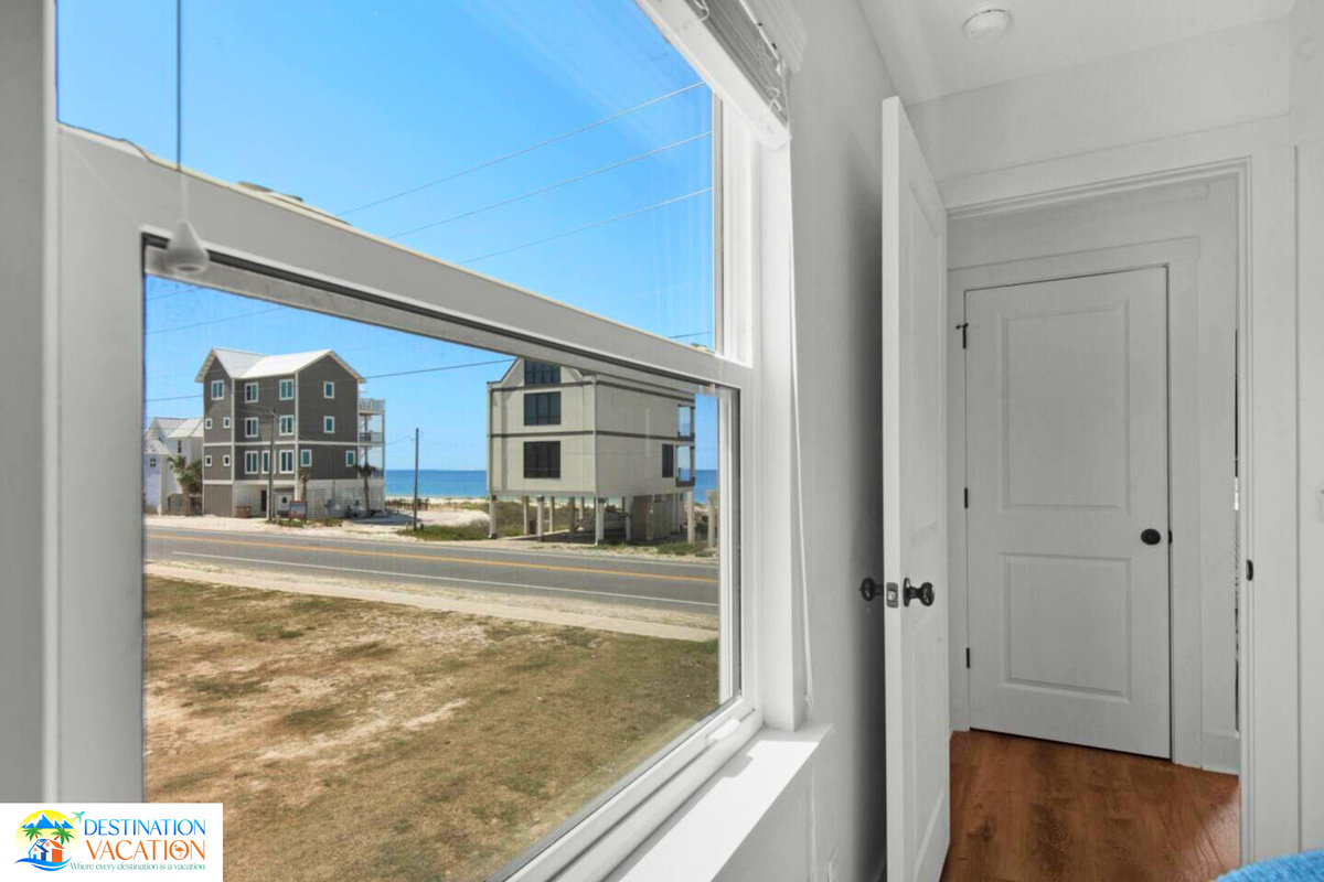 Enjoy peaceful views from your private bedroom retreat.