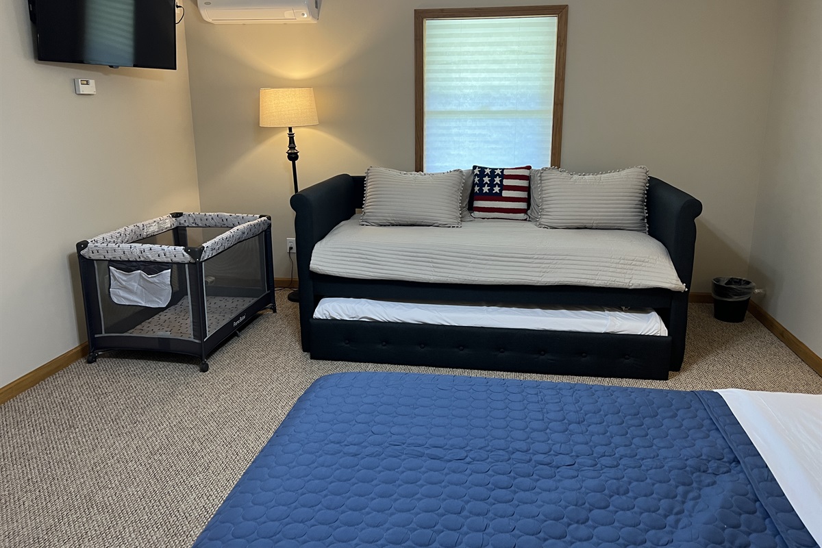 Lower level King with ensuite bath