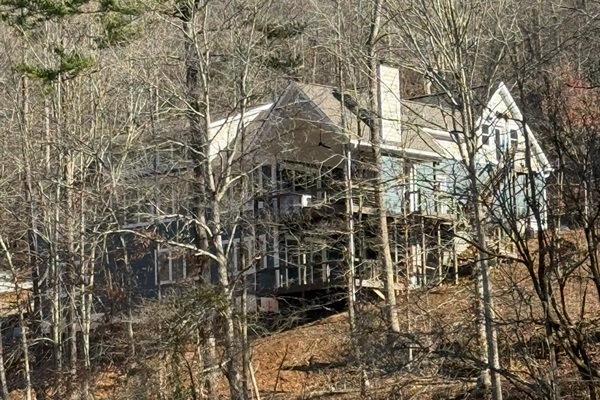 View from lake construction progress – Wild Blue Reserve scheduled to open May 2026