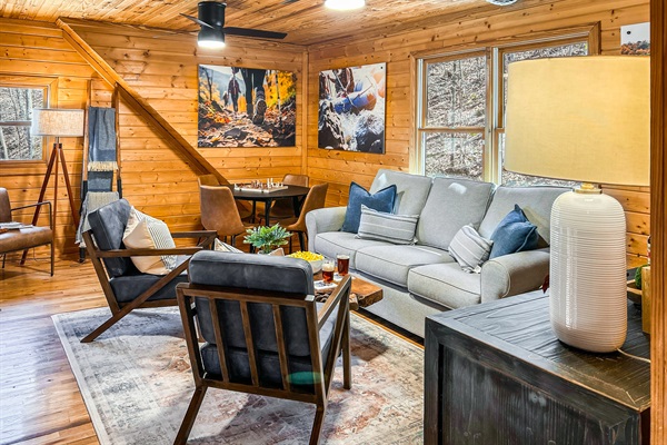 For being a small space, there's plenty of room for all.