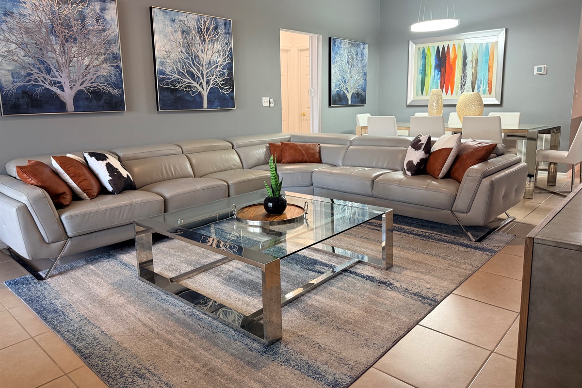 Plenty of room for the whole family to enjoy each others company