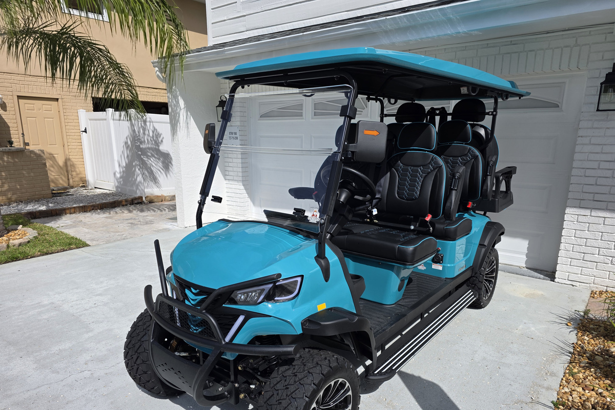 Tour in style with an Optional Golf Cart $300 for Entire Stay
