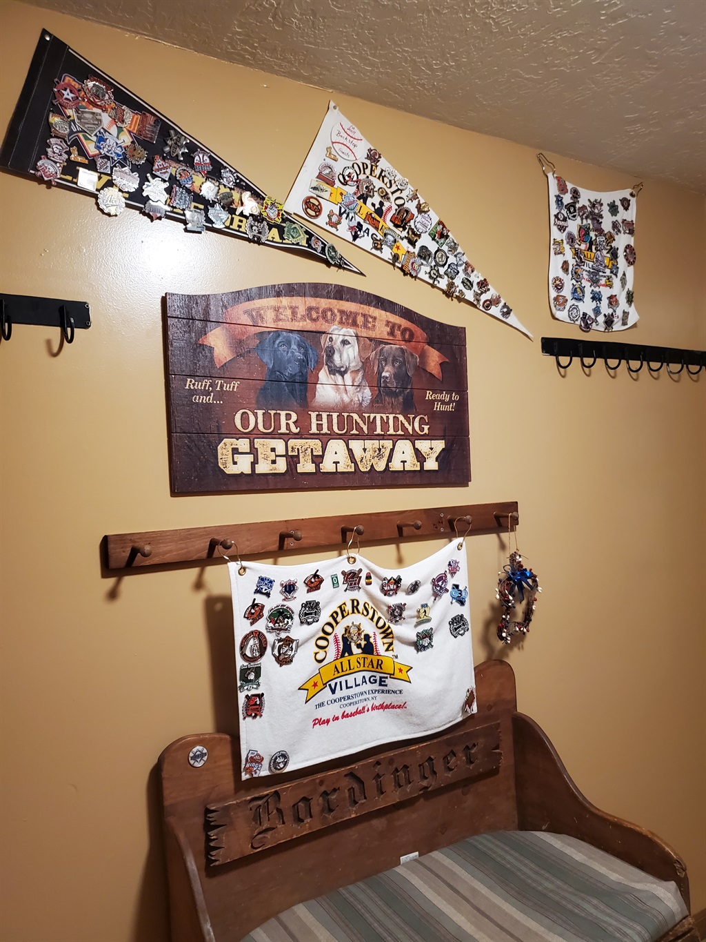 Backstop Apt entryway