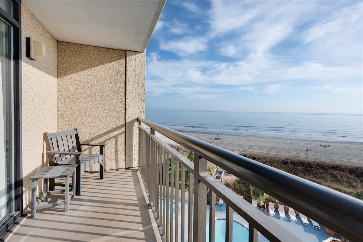 Amazing View from the Balcony!