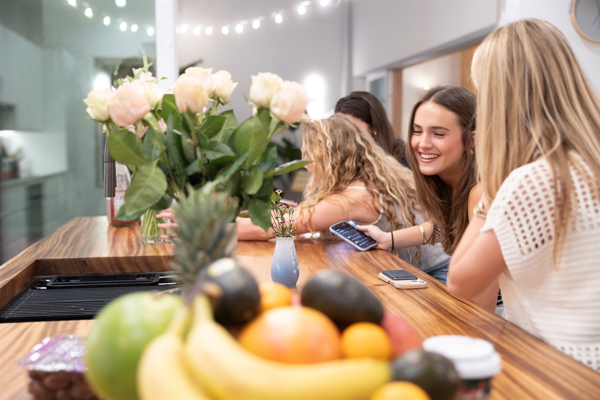 Built for memory-making 🥂 The best moments always happen right here &mdash; around the island