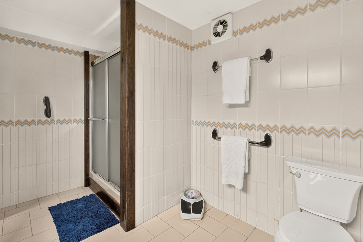 Main house- basement bedroom ensuite bathroom

