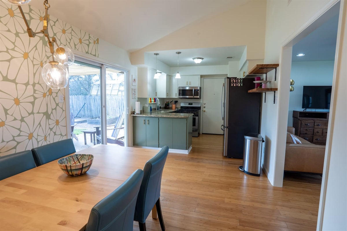 fully stocked kitchen