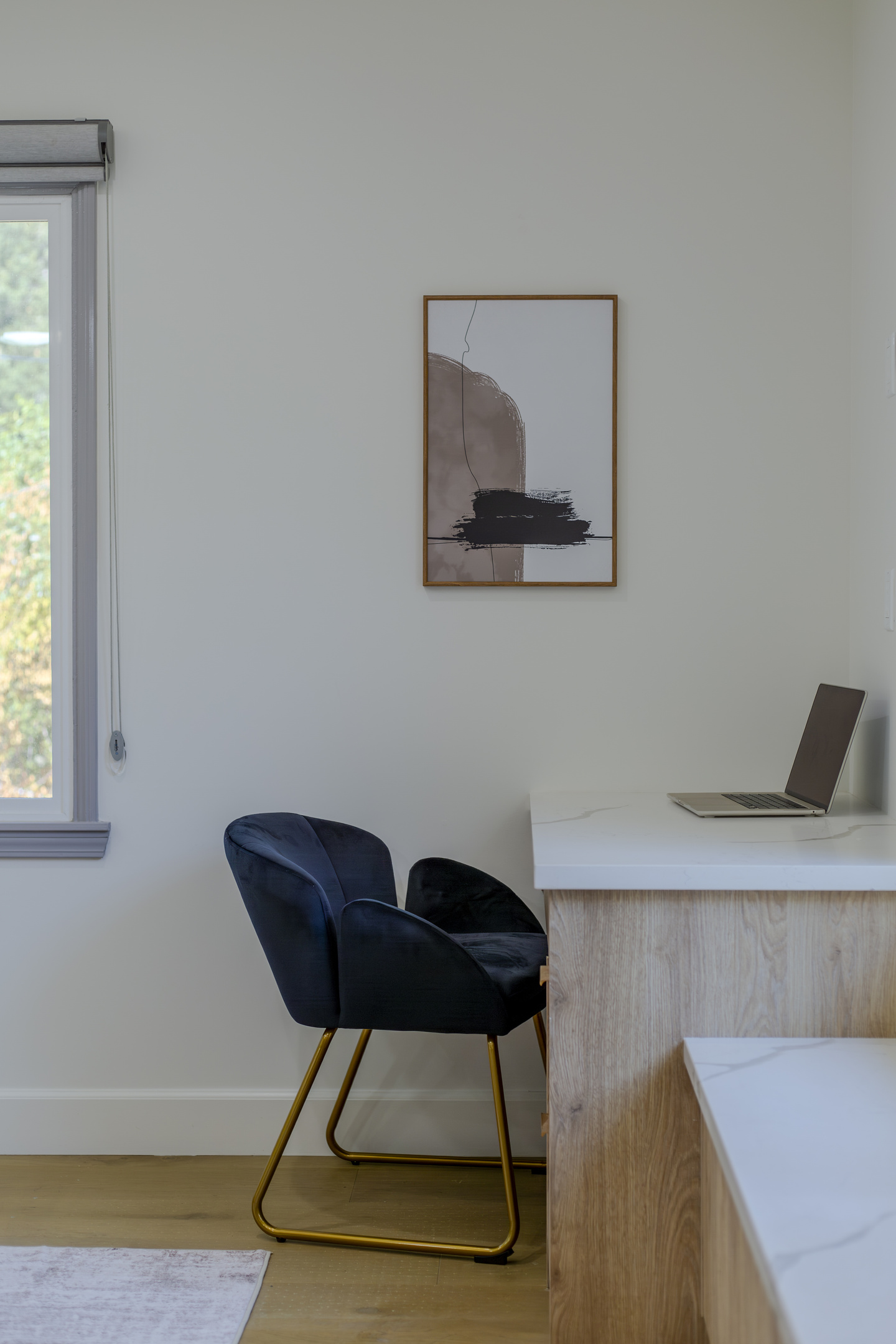 A stylish space designed for both work and relaxation.