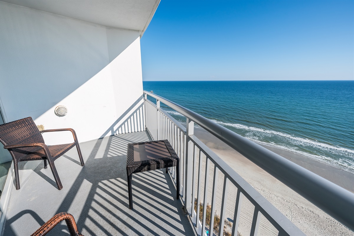 Breathtaking Views from Balcony!