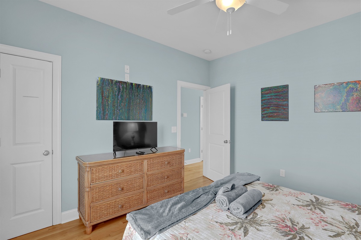 Every guest room is a private retreat, complete with its own flat-screen TV.