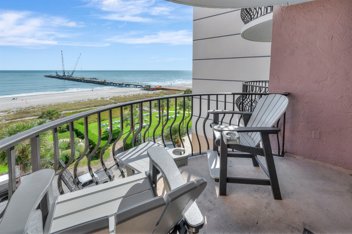 Breathtaking Views from Balcony!