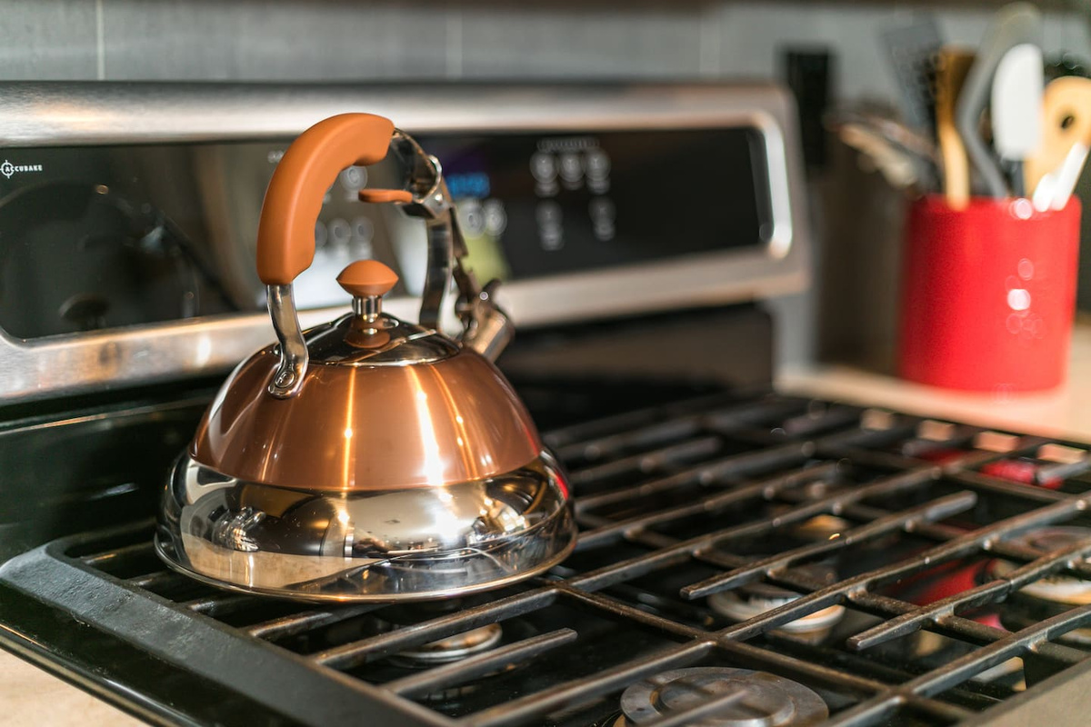 Even a tea kettle.