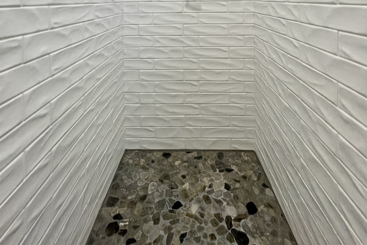 Primary bedroom shower