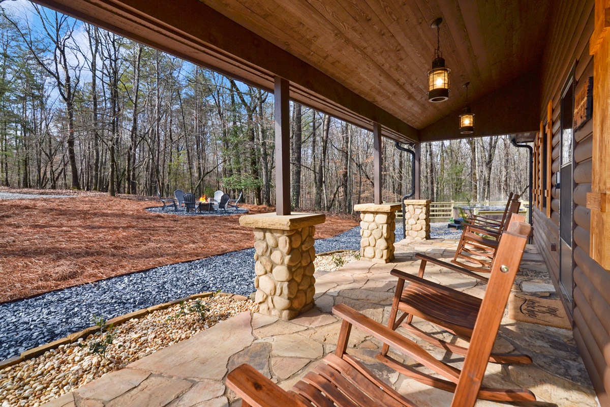 Rocking chair front porch