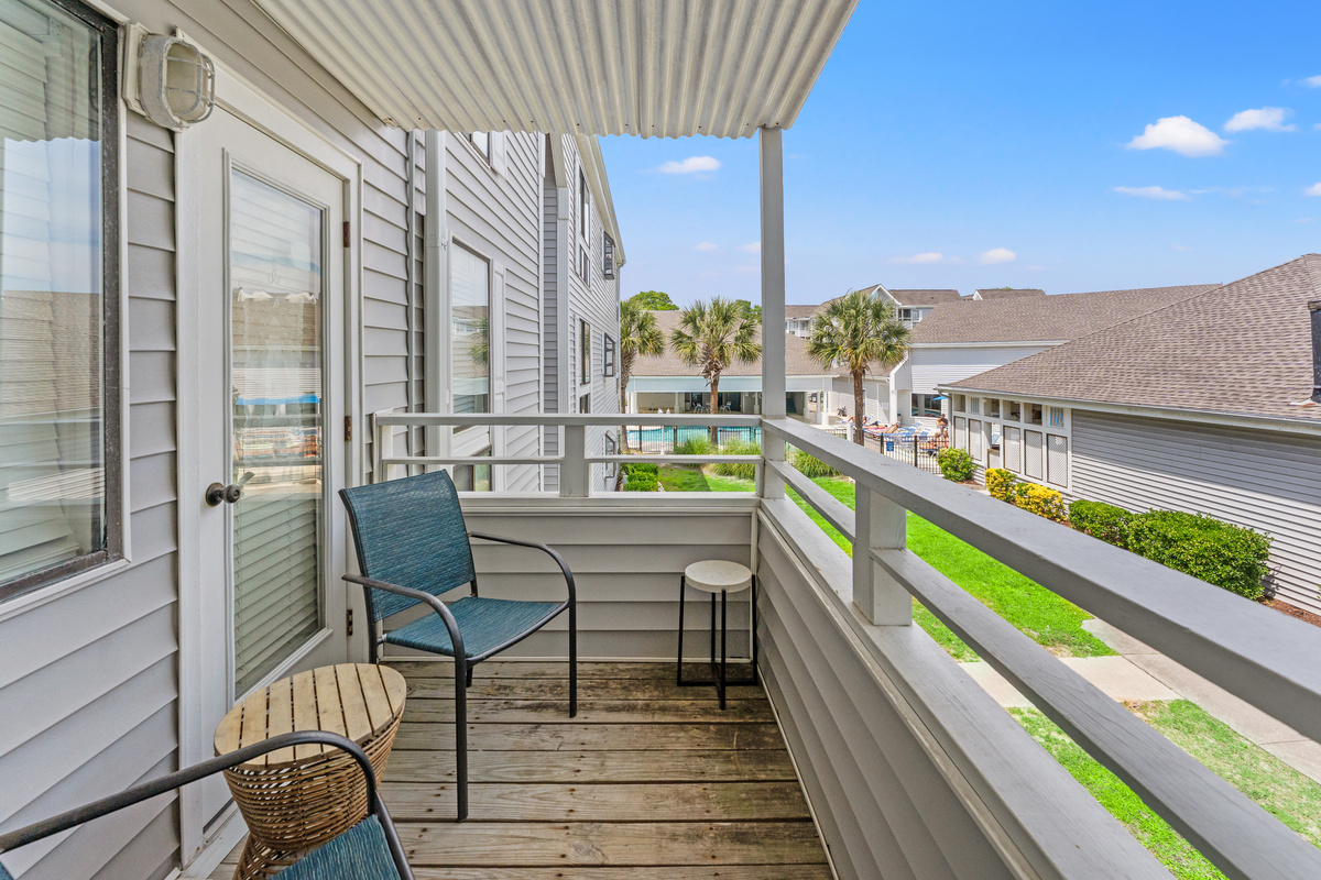 Peaceful Balcony, just sit and enjoy