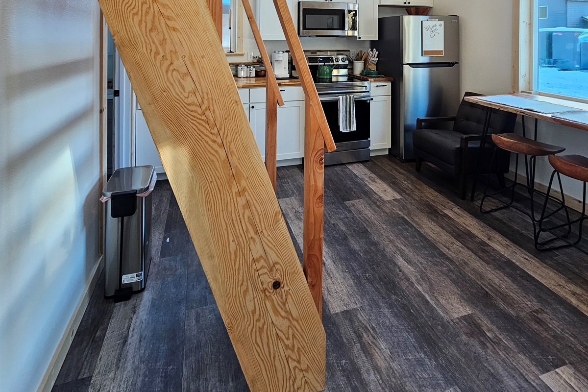 Ships Ladder to Loft