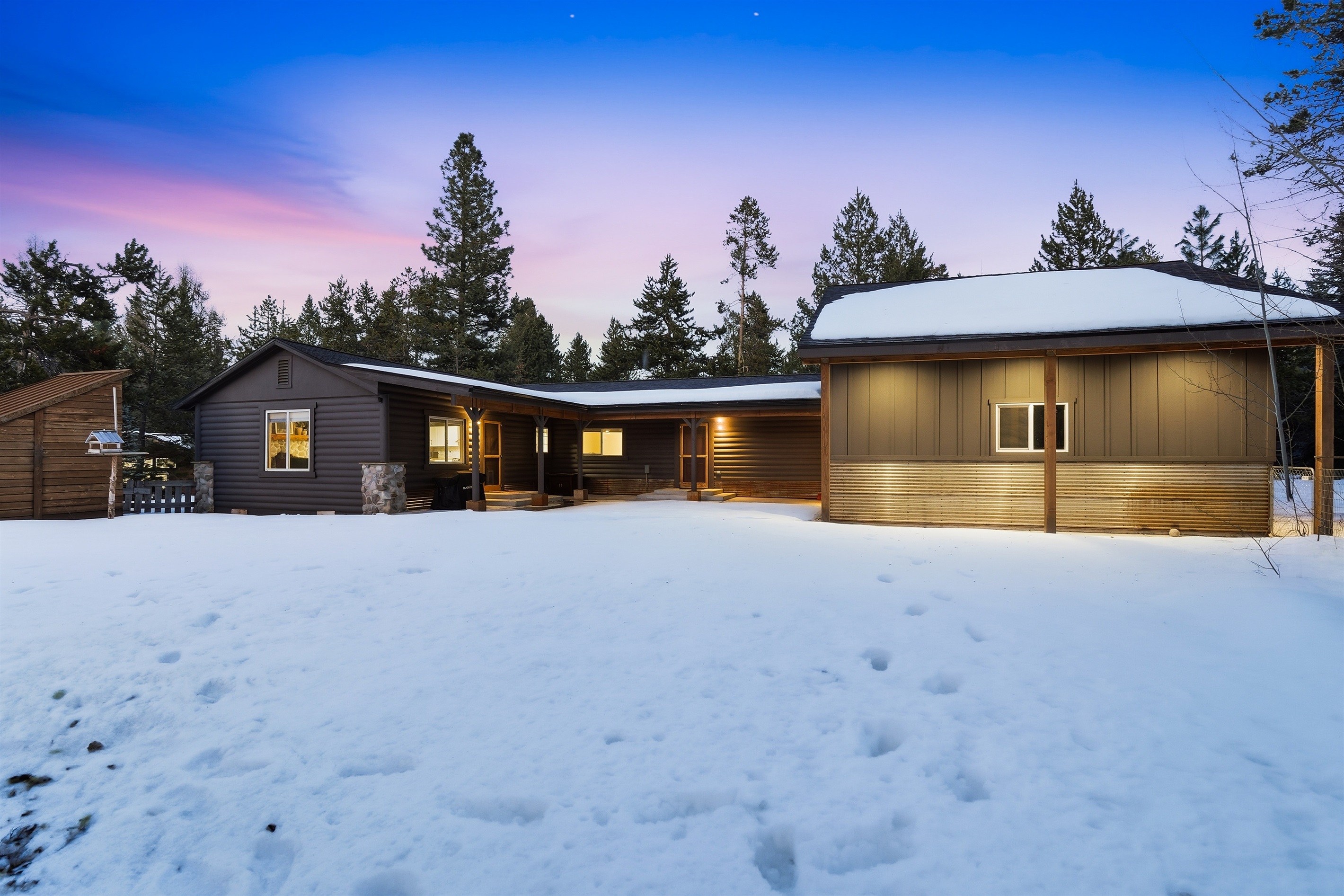 Experience a cozy winter escape in style.