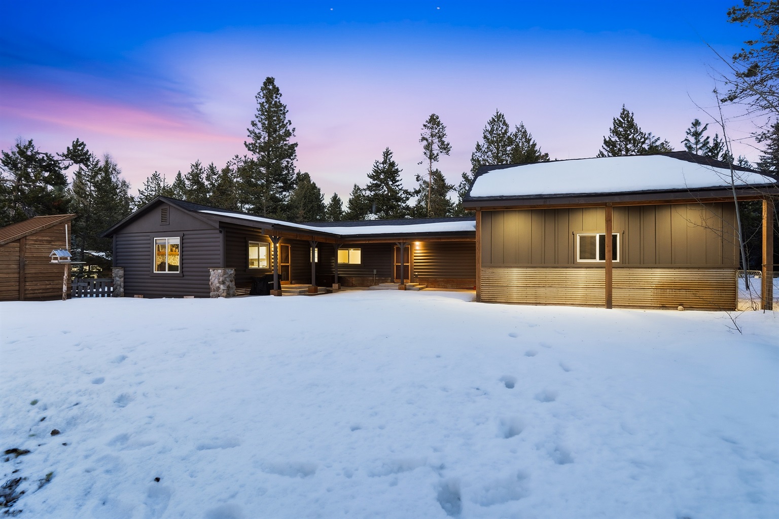 Experience a cozy winter escape in style.