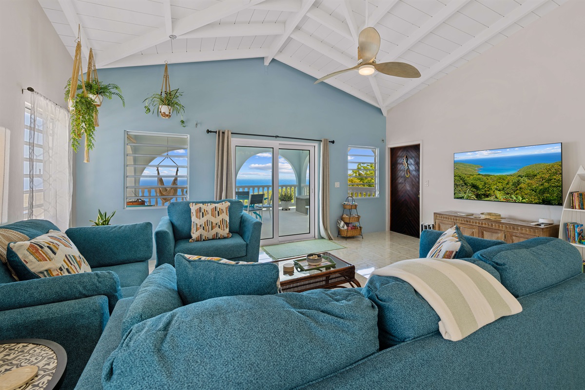 Gorgeous views off of the living room