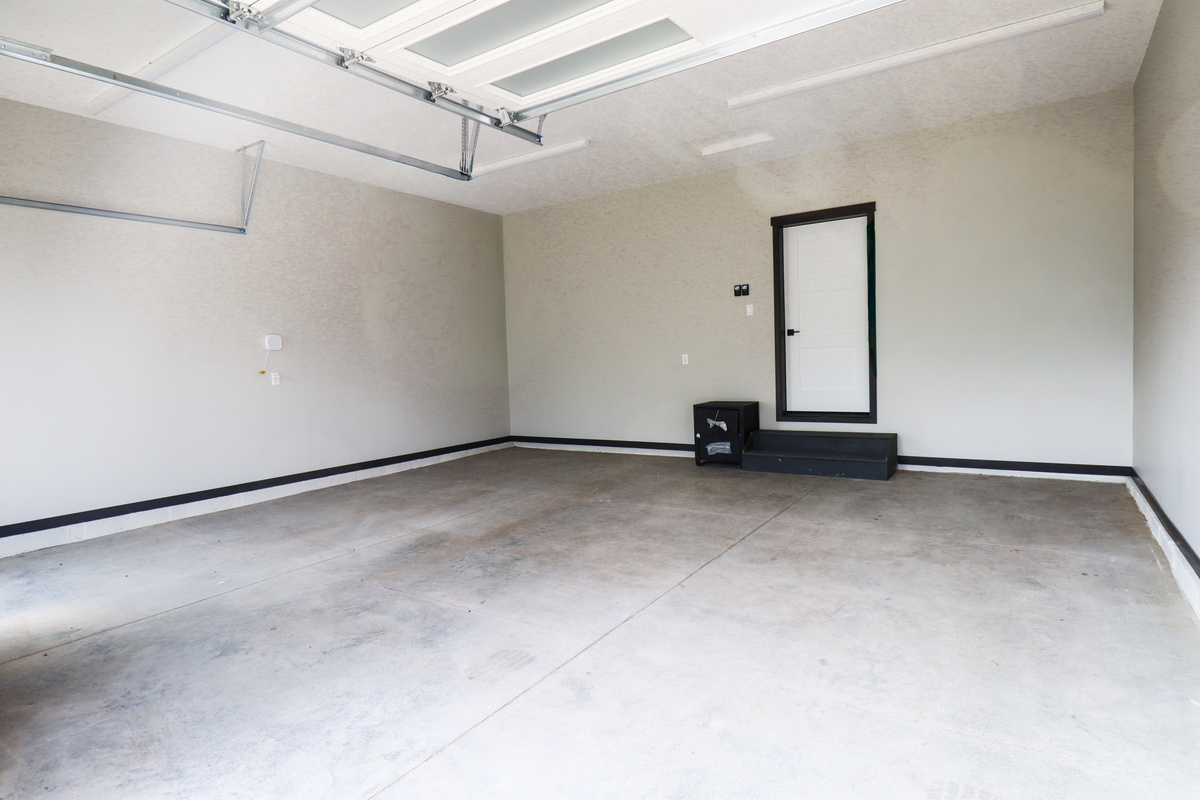 Two car garage.