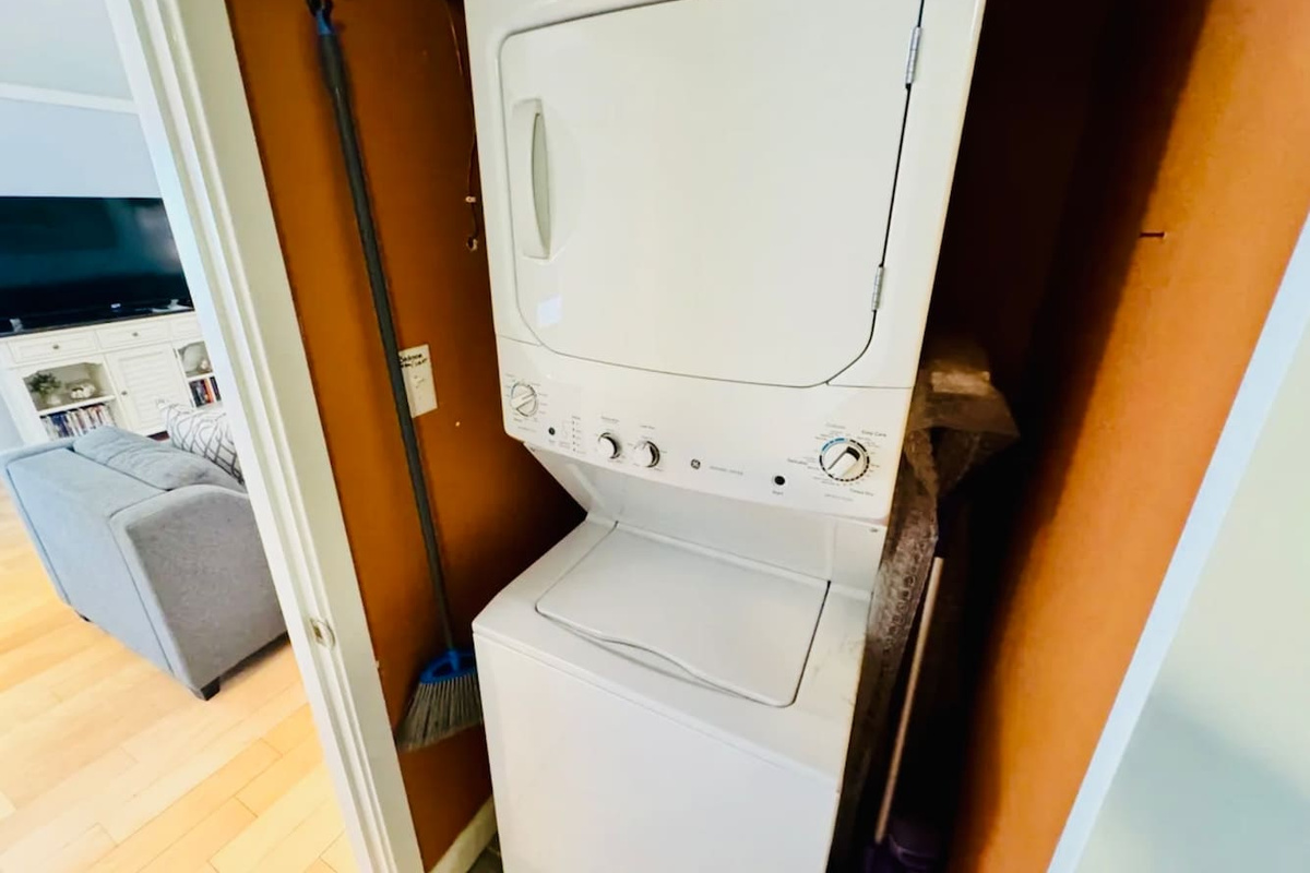 Washer and dryer