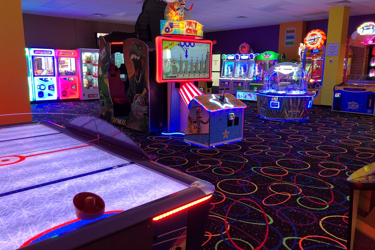 Arcade at main hotel