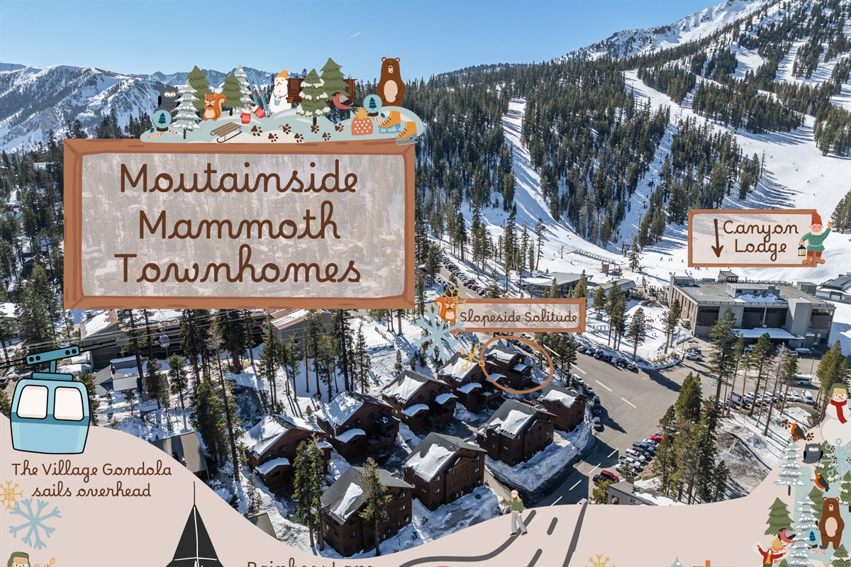 A private, standalone slopeside home offering true ski-in access and exceptional space at Canyon Lodge.
