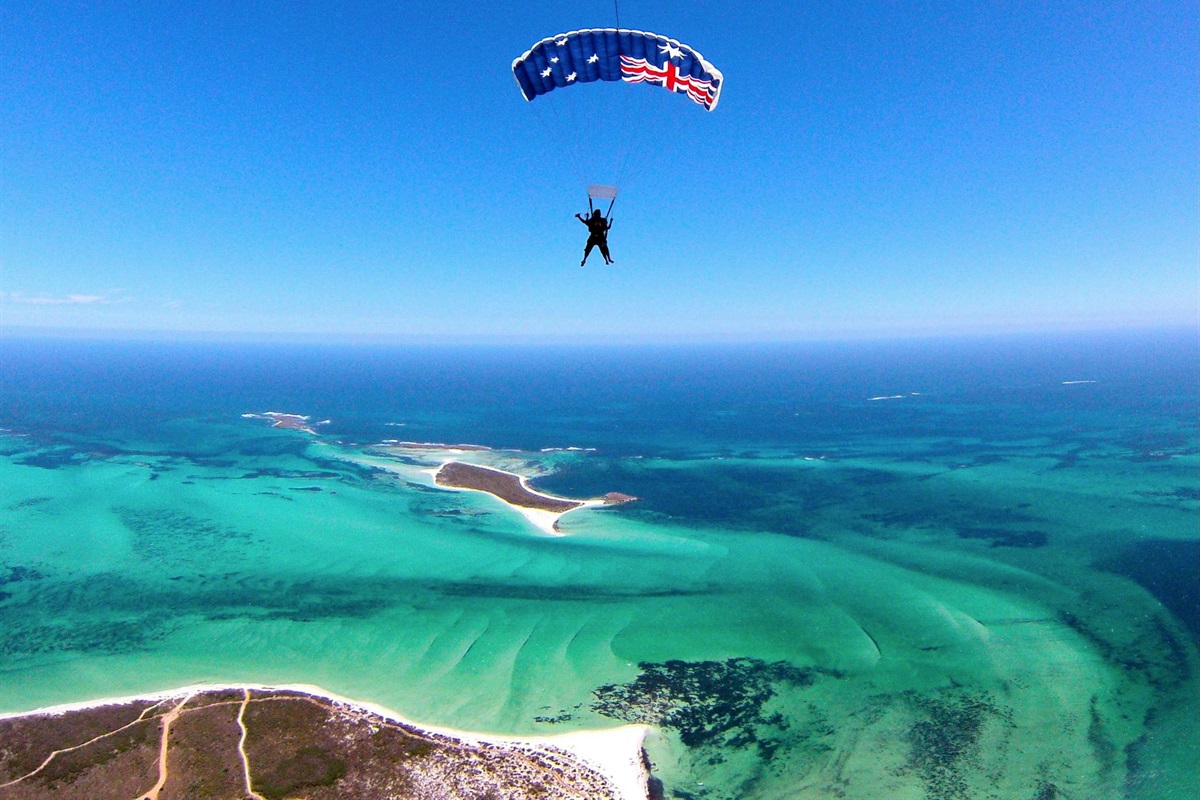 Local skydiving bookings available for those who dare!