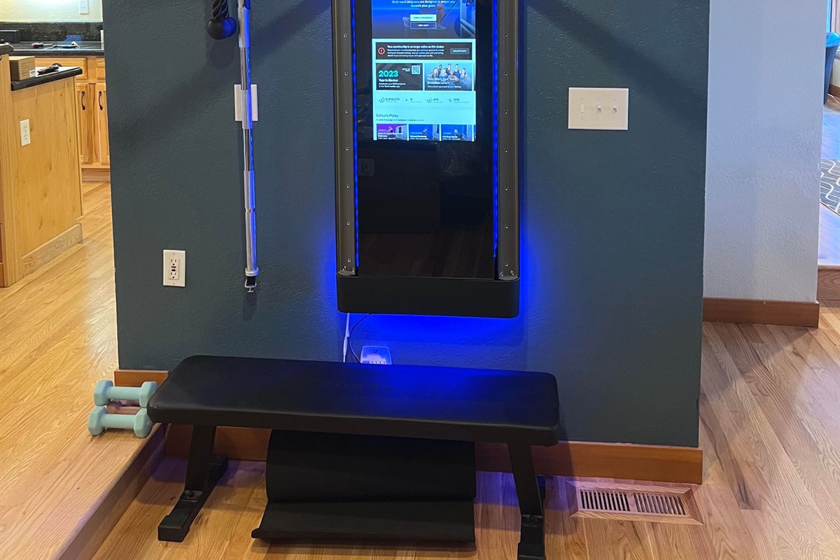 Tonal Smart Gym with electromagnetic weights and built in personal trainer