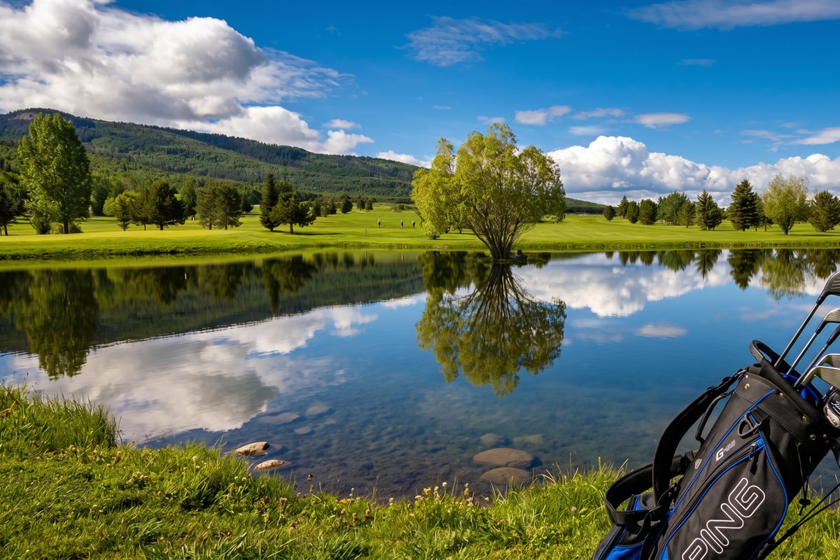 Green views for days! Targhee Village Golf Course