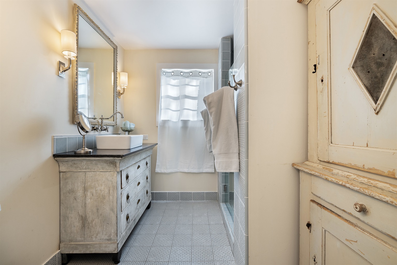 2 designer bathroom