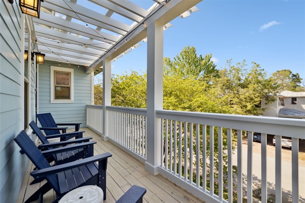 Second Floor Balcony
