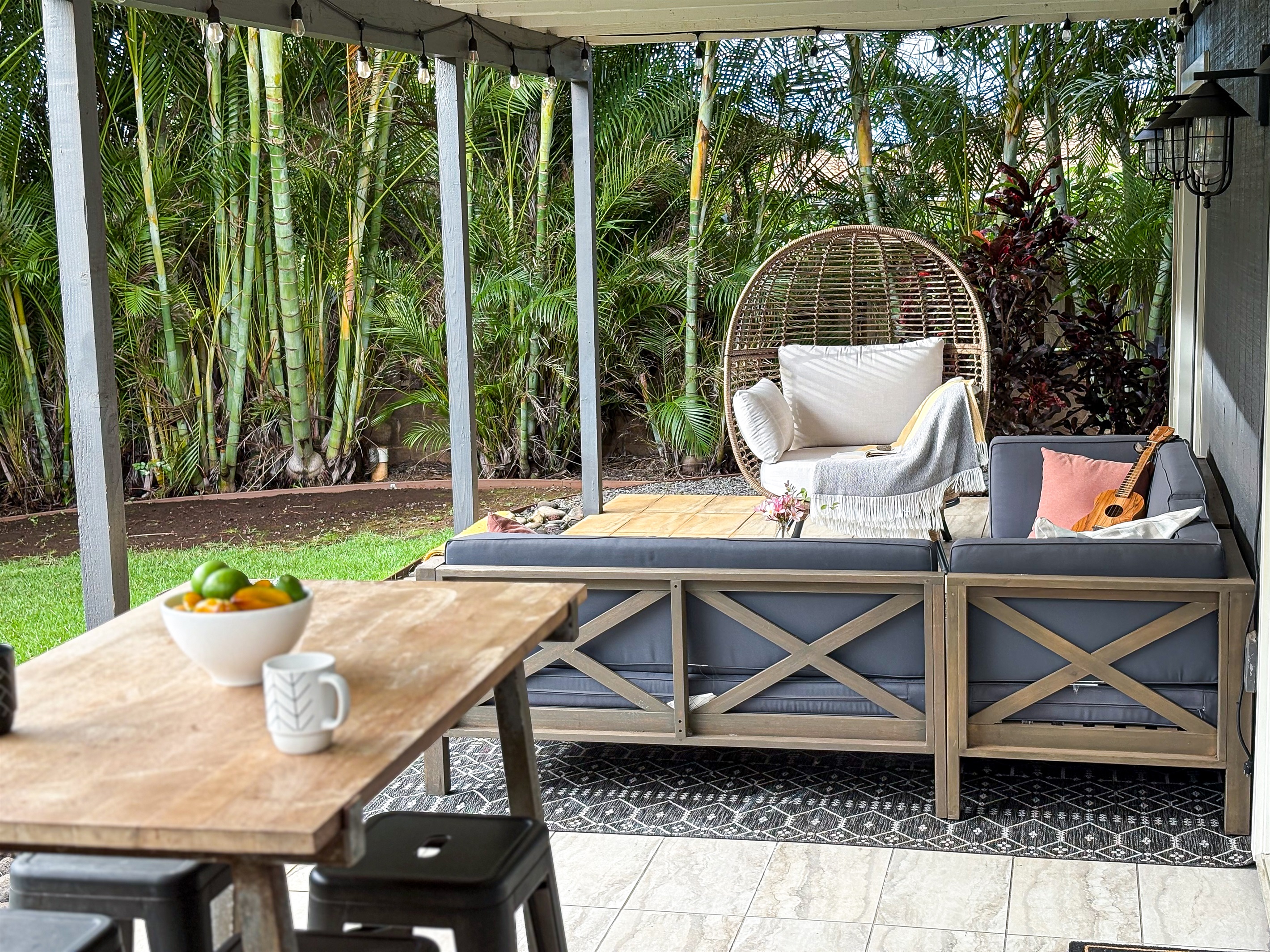 Private lanai