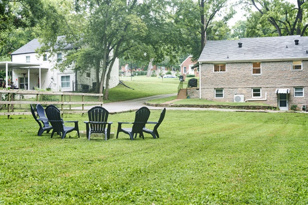 Back of property | basement tenant's entrance