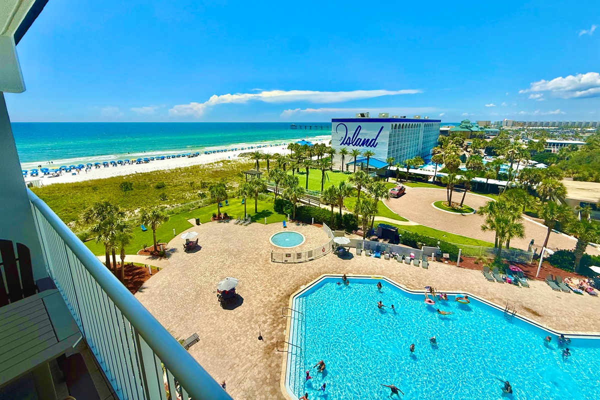 Destin West Gulfside #605: Balcony View