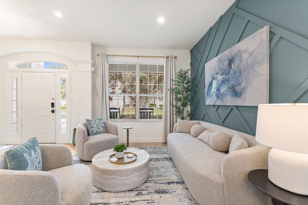Living room and Family room to spread out during your stay!