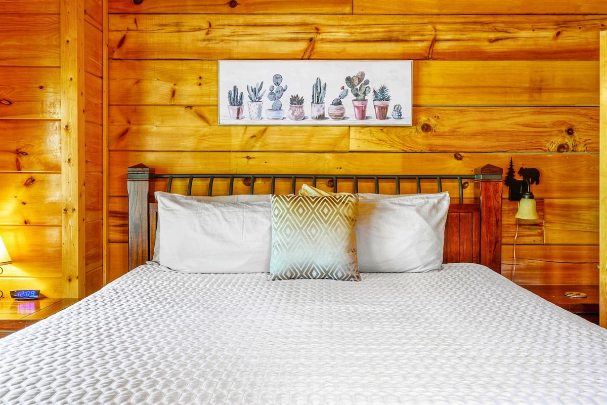 Cozy King Bed