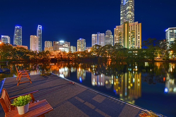 Your private waterfront front row to the Surfers Paradise skyline.