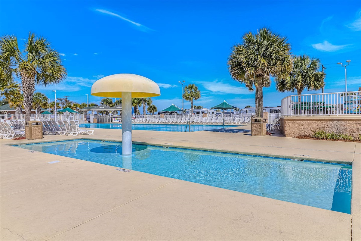Outdoor Shallow Pool