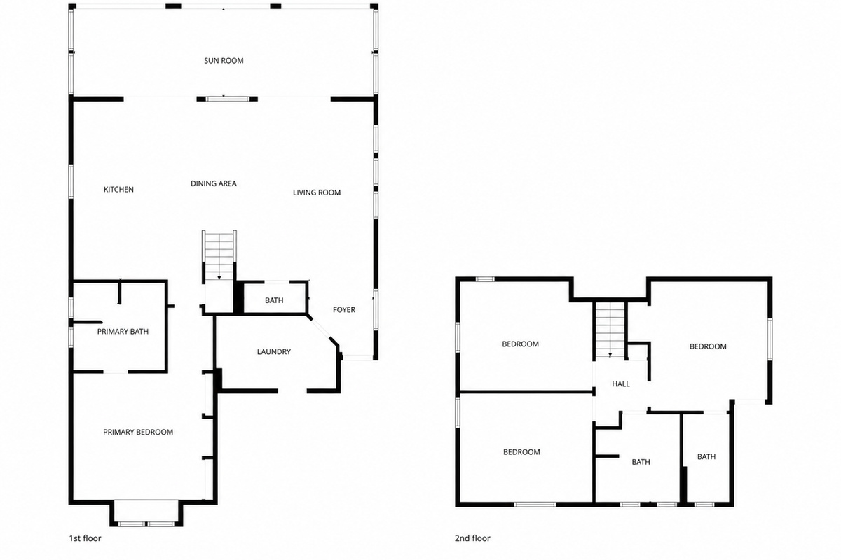 Floorplan 4 Bed 4 Bath Primary Suite on the Main