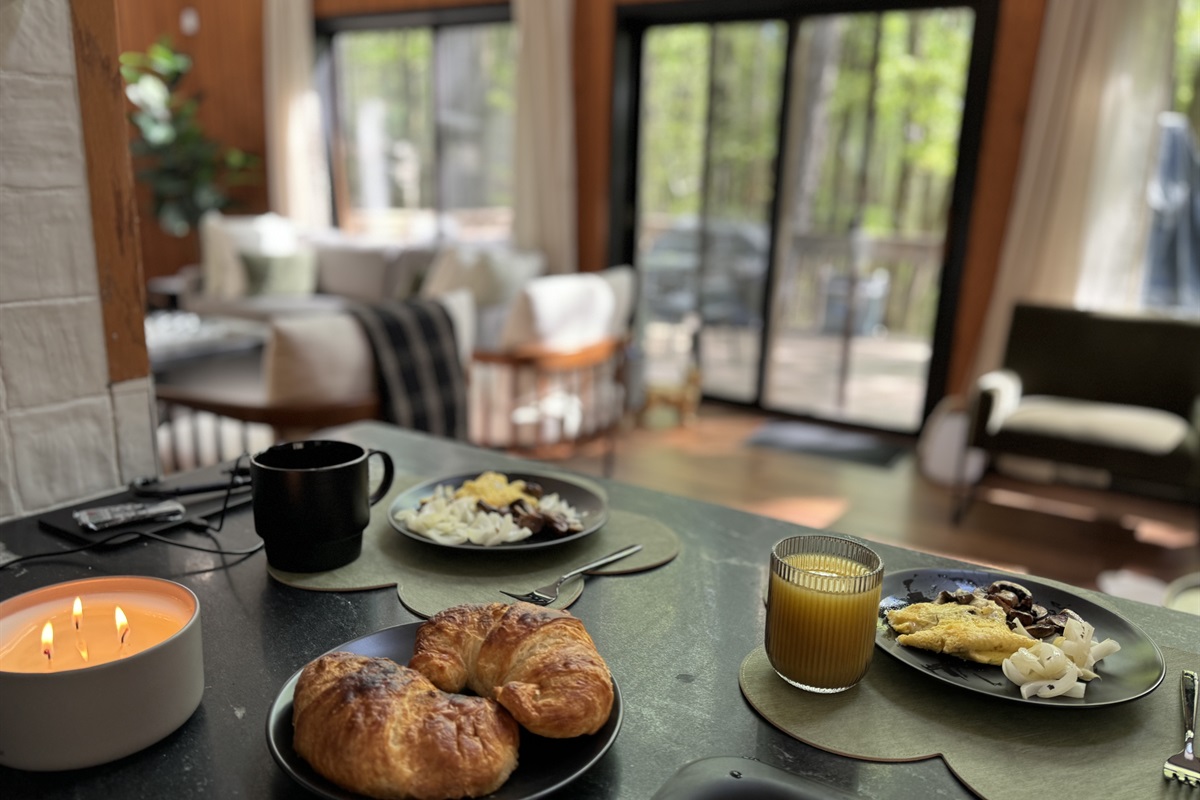 “Quick bites or slow mornings — your cozy breakfast counter.”