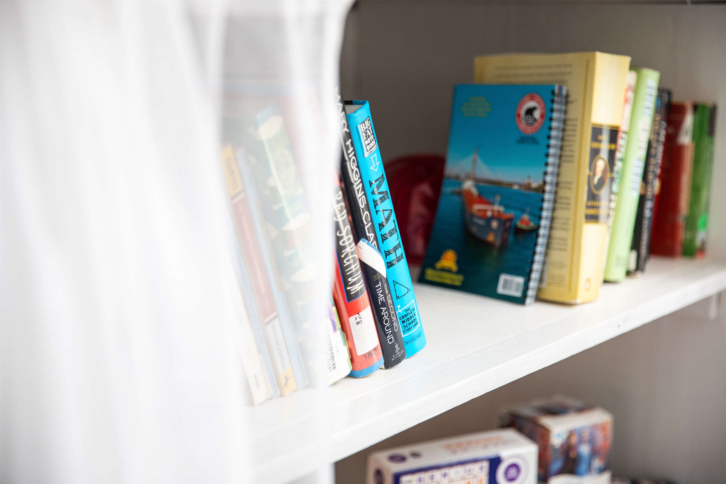 Encourage quiet reading breaks or shared story time when the pace slows down.