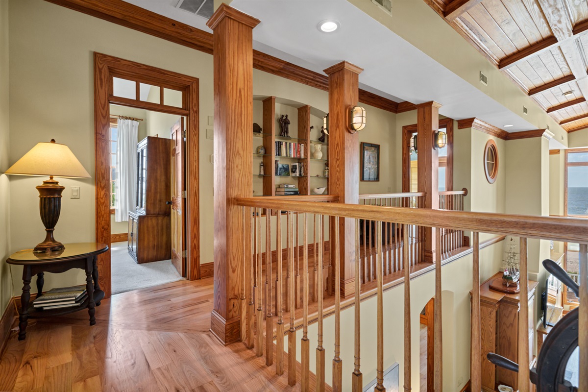 Upstairs Walkway looking towards Guest Bedroom 3 and 5