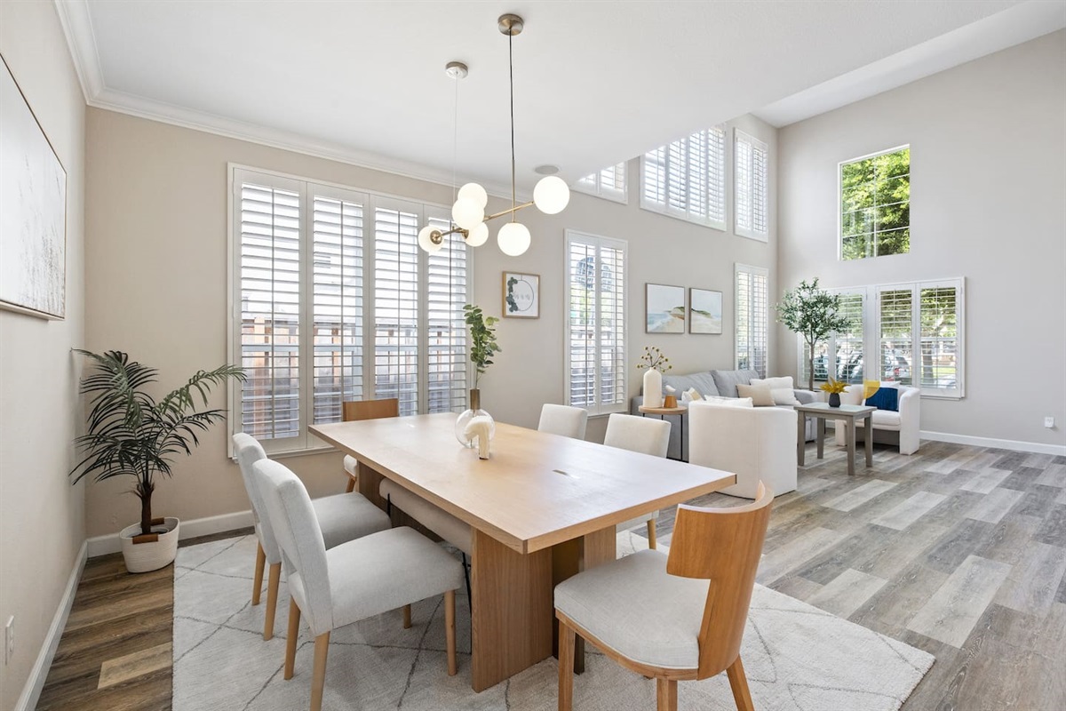 Enjoy great food here in this dining area.