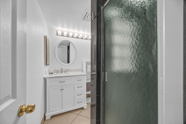 hallway bathroom