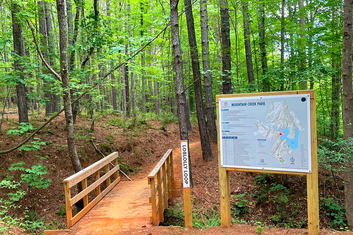 Mountain Creek Park mountain biking