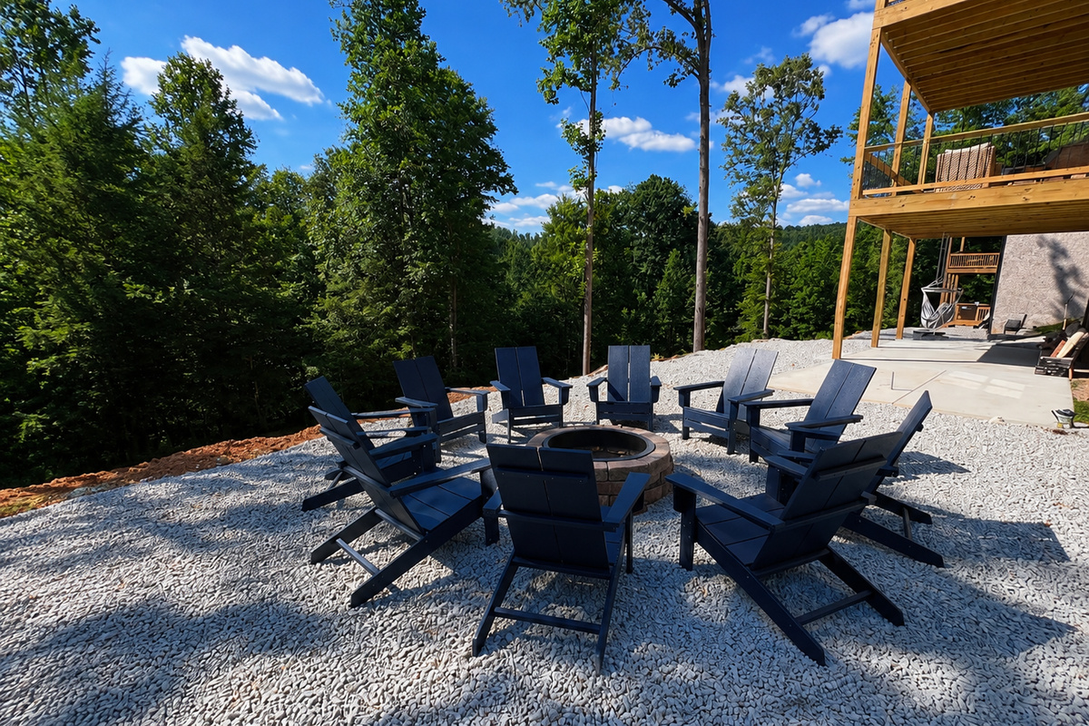 Spend time around fire pit. We provide the wood. You provide the memories.